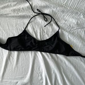 Black bikini top